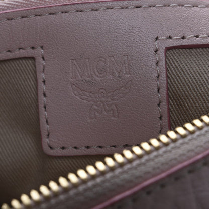 MCM Visetos Medium Crossbody Pouch Powder Pink 6 of 7
