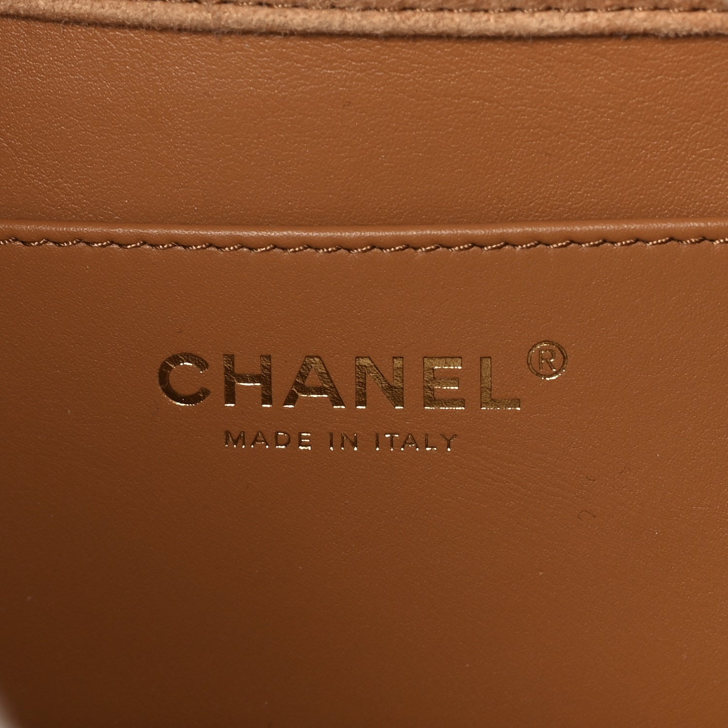 Chanel Suede Shearling Quilted Small  25 Handbag Beige White 5 of 9