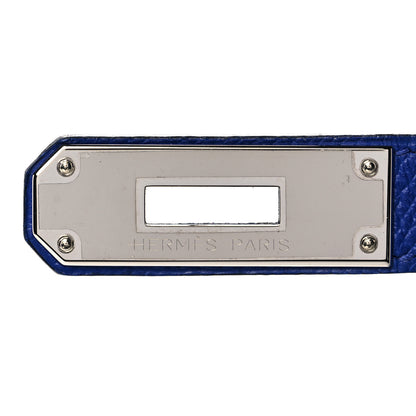 Hermes Epsom Birkin 30 Bleu Electrique 29 of 34