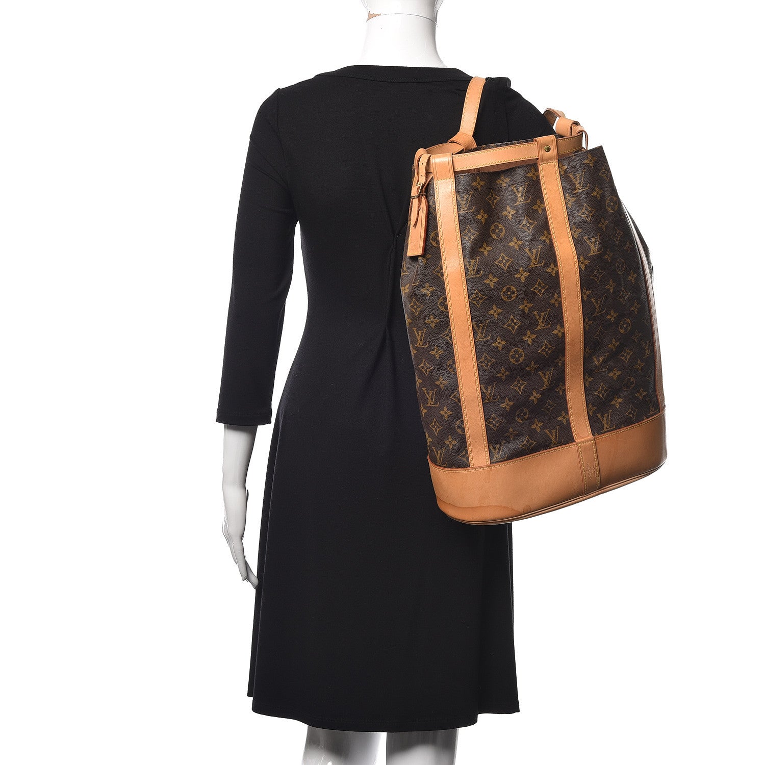 Louis Vuitton Monogram Randonnee GM Backpack 2 of 8