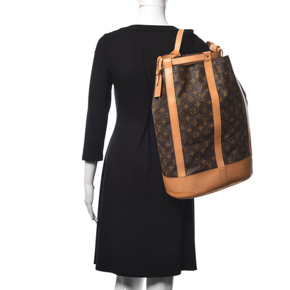 Louis Vuitton Monogram Randonnee GM Backpack 2 of 8