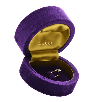 Gucci 18K Yellow Gold Interlocking G Ring 60 9 7 of 7