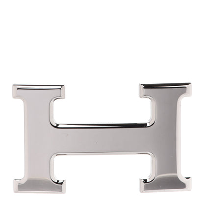 Hermes Polished Palladium 32mm H Belt Buckle Silver 1 of 4