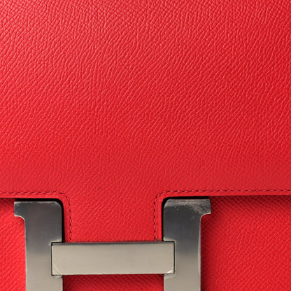 Hermes Epsom Constance 24 Rose Extreme 6 of 8