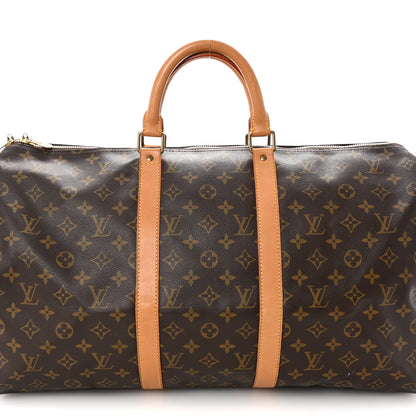 Louis Vuitton Monogram Keepall 50 1 of 9