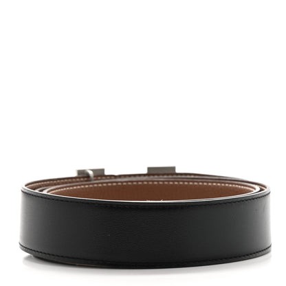 Hermes Box Togo 32mm H Belt 90 Black Gold 2 of 7