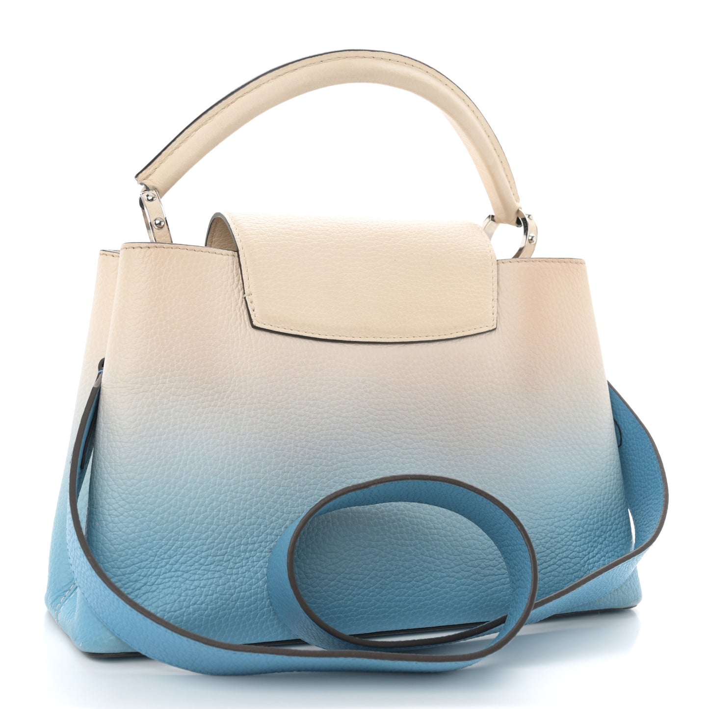 Taurillon Capucines MM Gradient Blue
