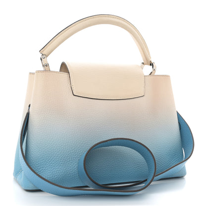 Louis Vuitton Taurillon Capucines MM Gradient Blue 3 of 13