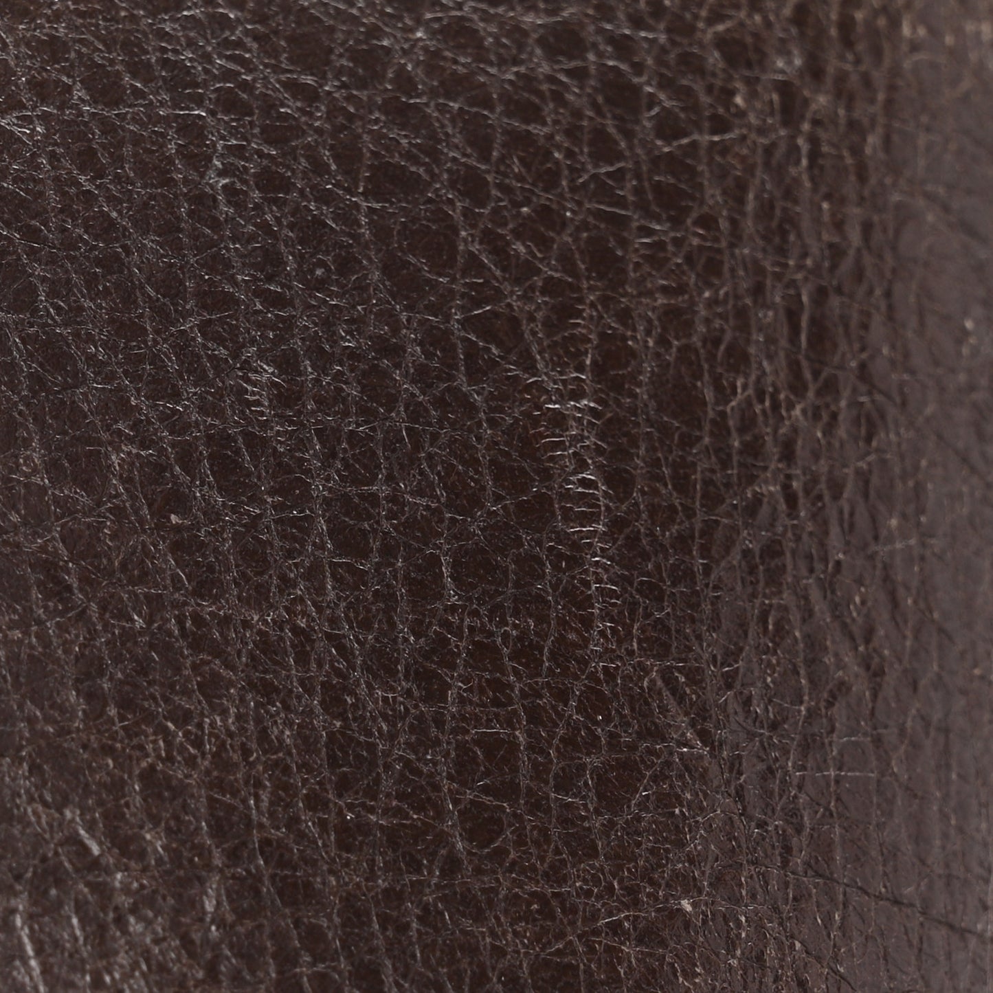 Agneau Classic Hardware Money Wallet Brown