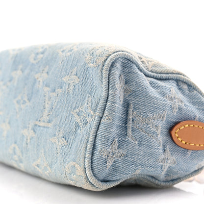 Louis Vuitton Monogram Denim Nano Speedy Sky Blue 8 of 8