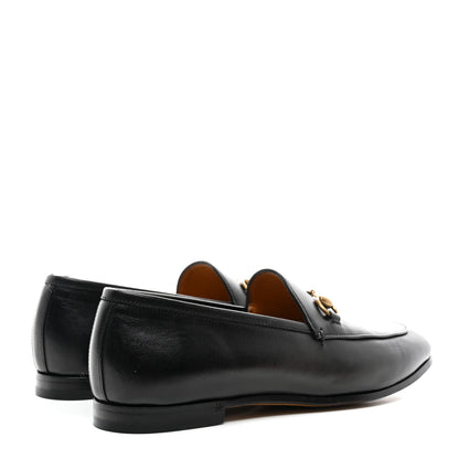 Gucci Calfskin Womens Jordaan Loafers 37 Black 4 of 10