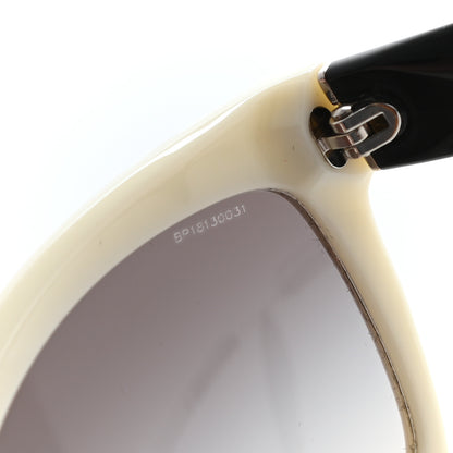 Prada Sunglasses SPR 07P Black White 7 of 7