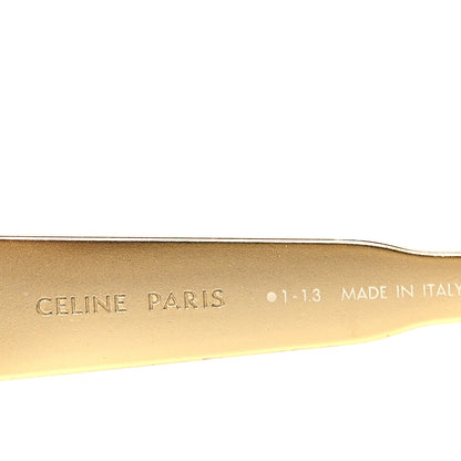 Celine Metal Triomphe 01 Sunglasses CL40235U Gold Green 6 of 6