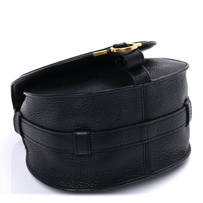 Chloe Calfskin Mini Marcie Round Crossbody Bag Black 3 of 8