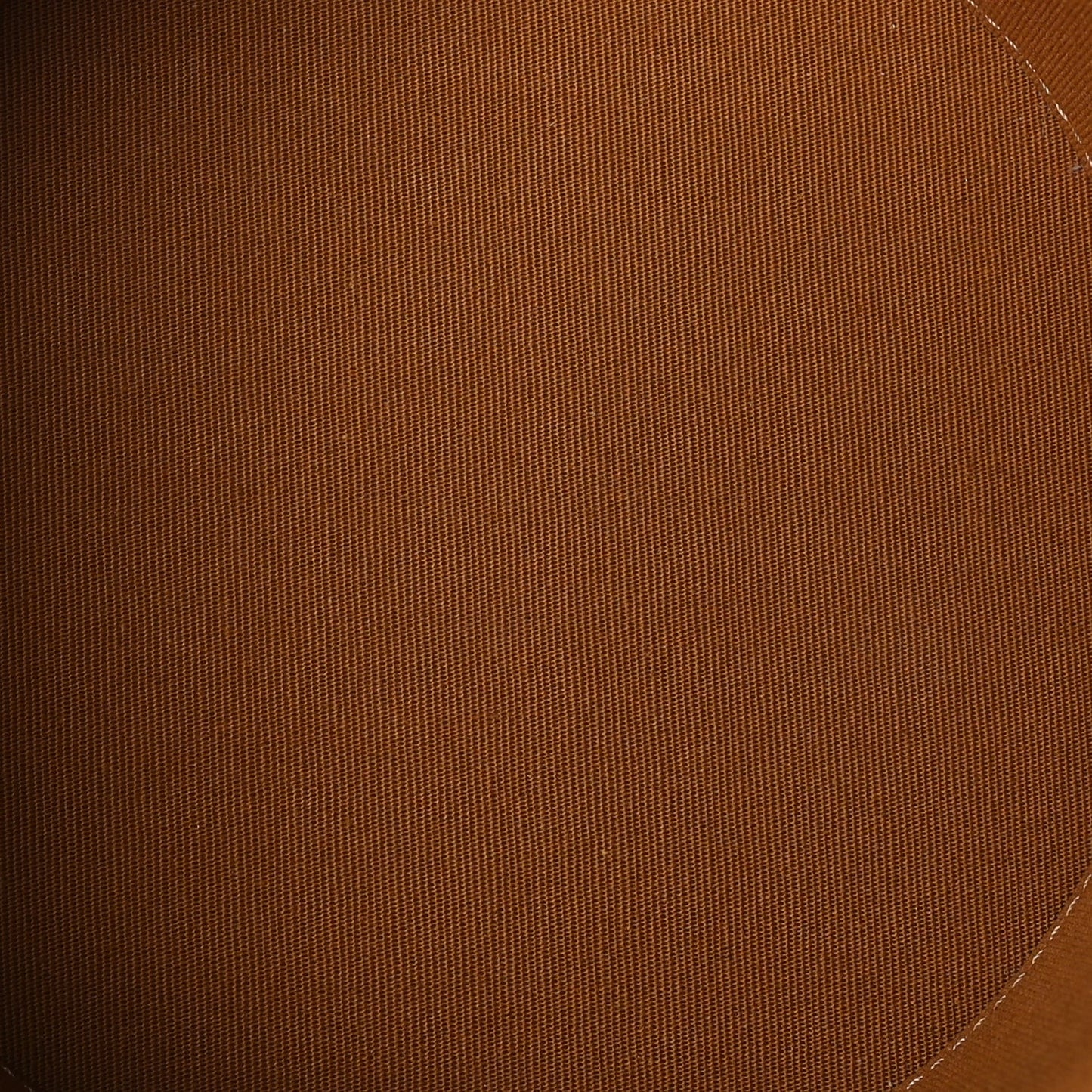 Calfskin Triomphe Canvas Medium Tambour Bag Tan