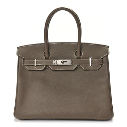 Hermes Epsom Birkin 30 Etoupe 1 of 13
