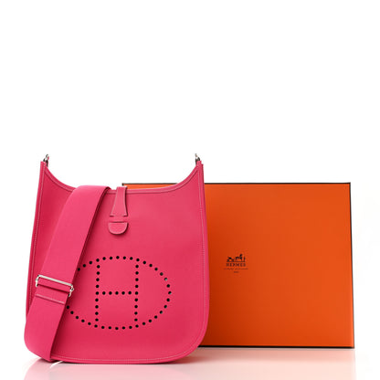 Hermes Epsom Evelyne III PM Rose Tyrien 11 of 11