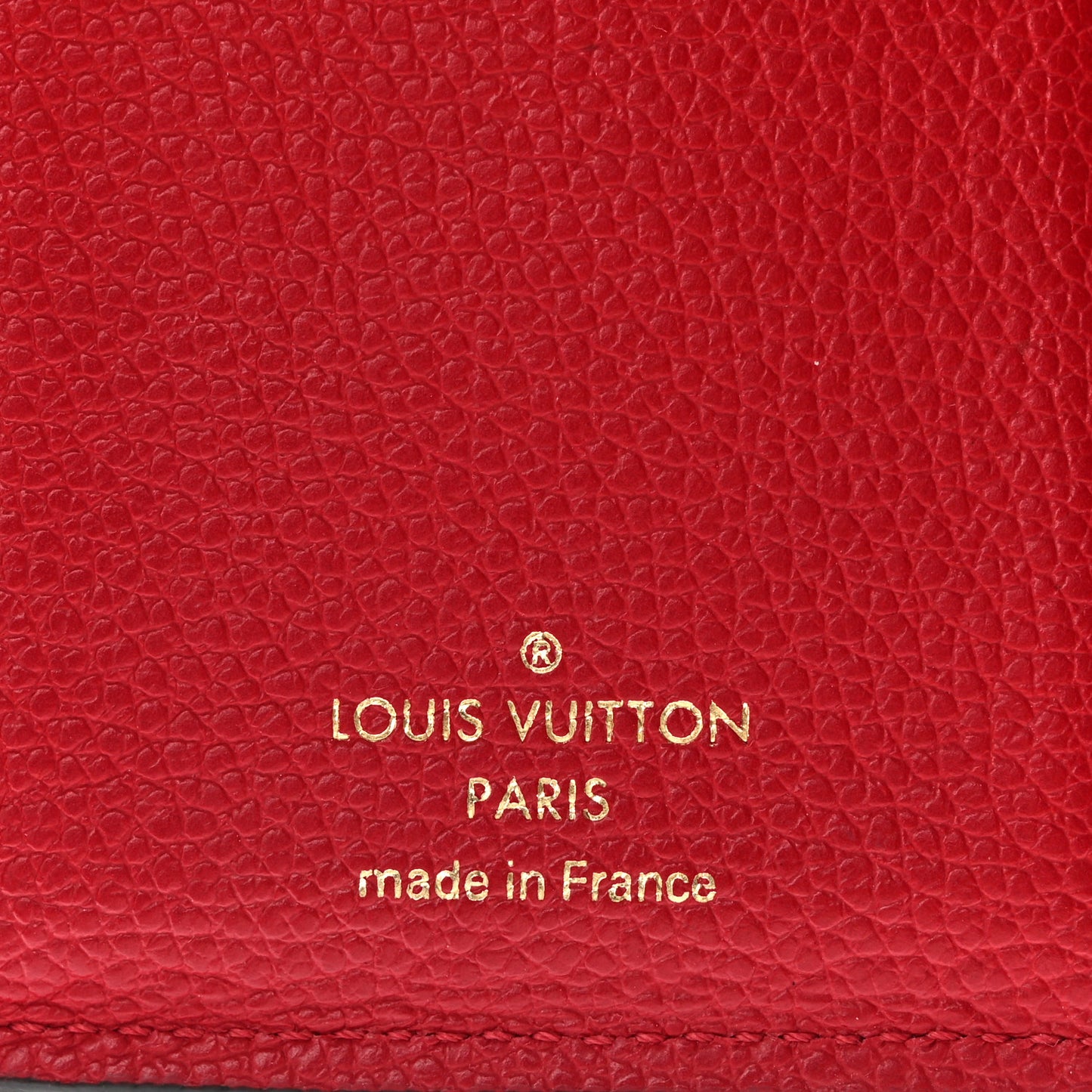 Empreinte Victorine Wallet Scarlet