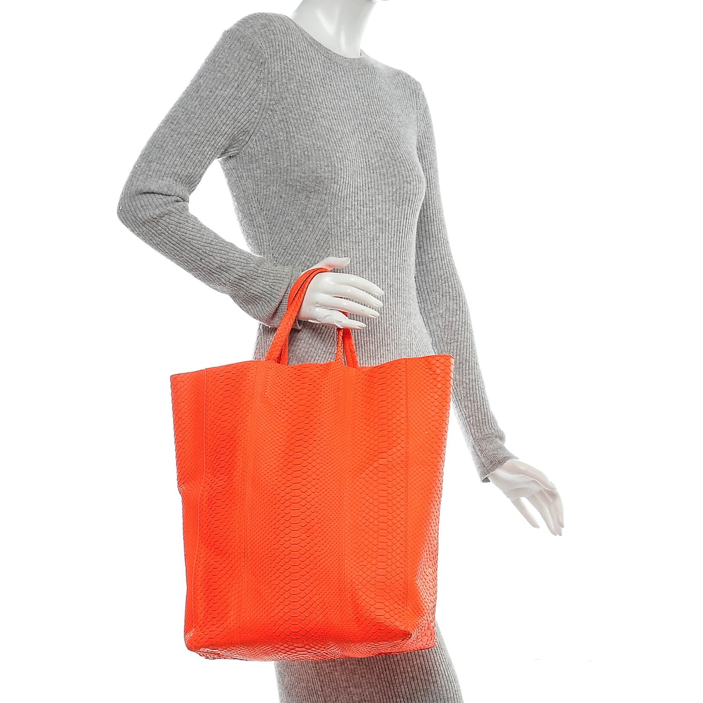 Python Vertical Cabas Fluo Orange