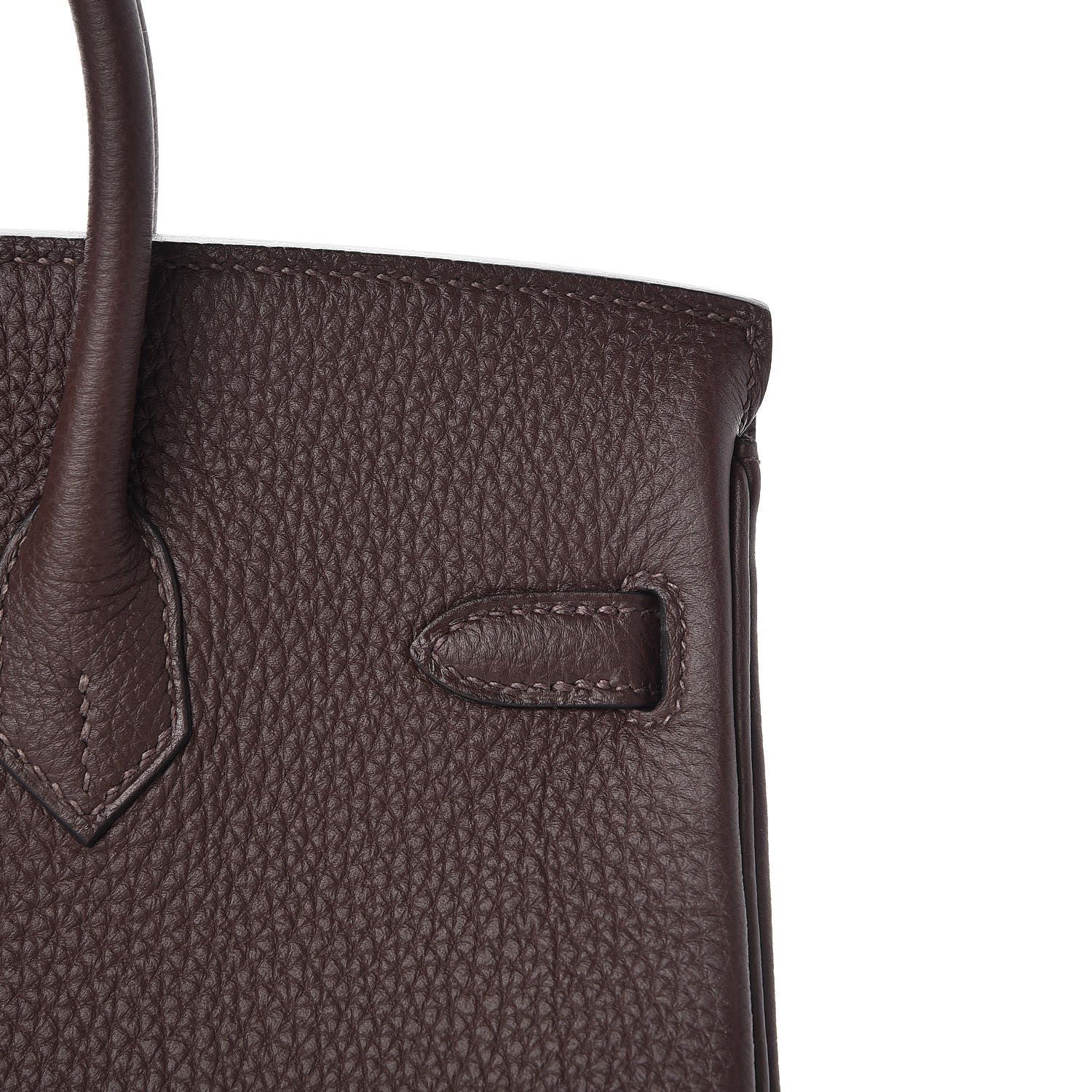 Hermes Togo Birkin 25 Chocolate 32 of 34