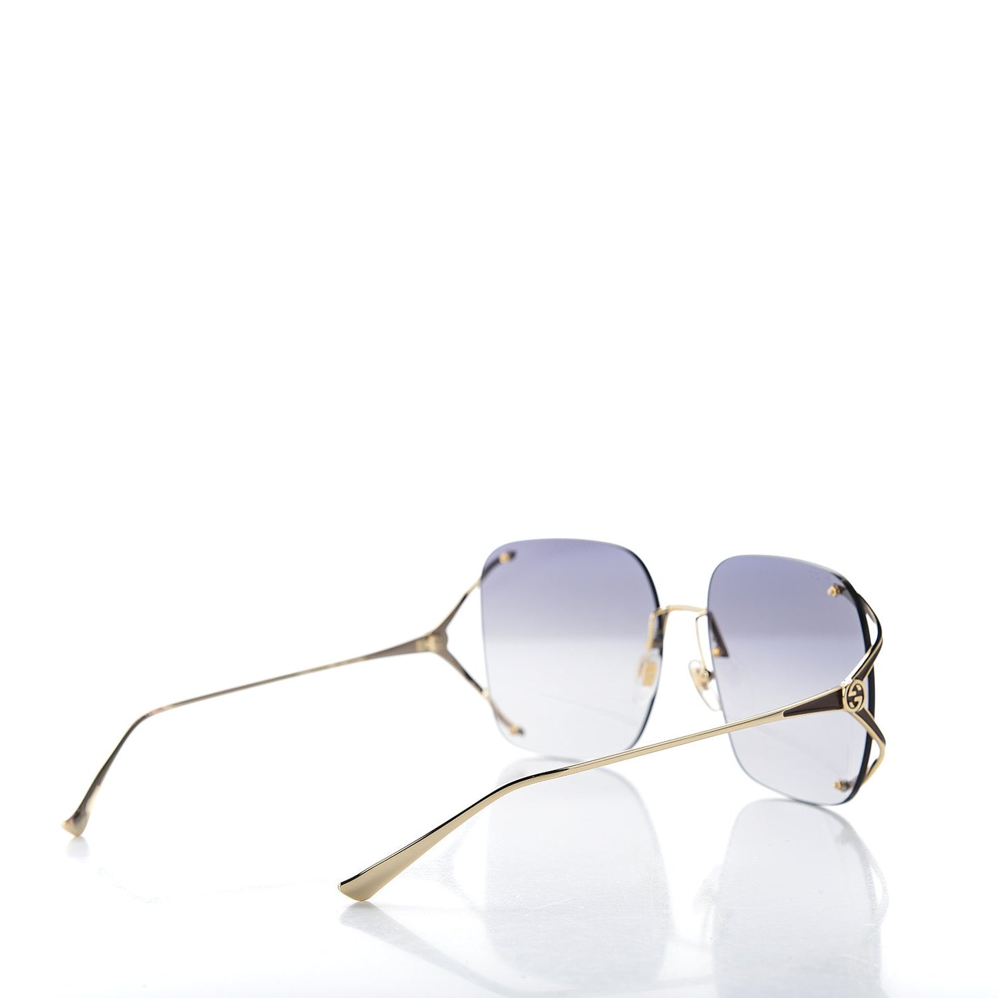 Oversized Sunglasses GG0646S Gold Black
