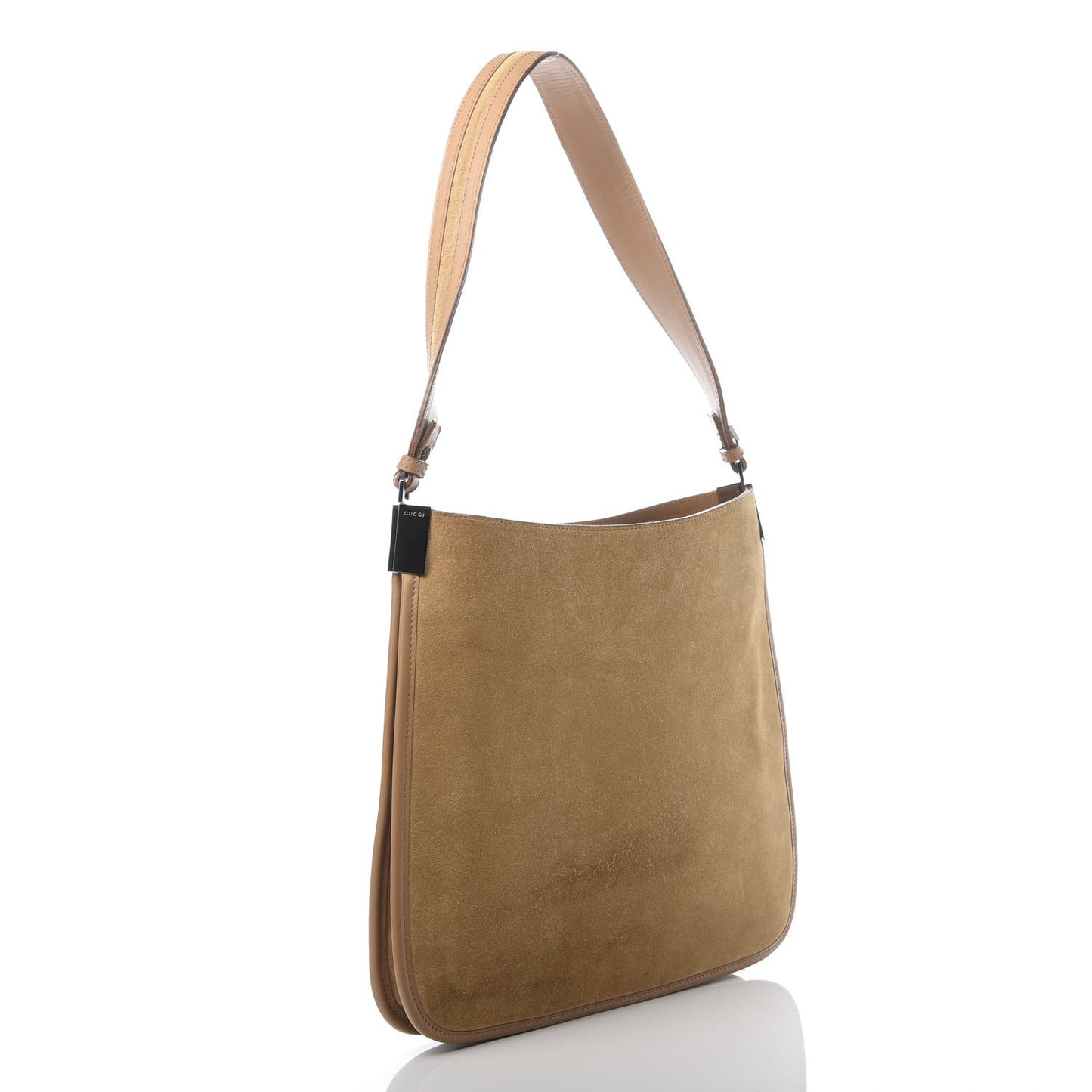 Suede Shoulder Bag Brown