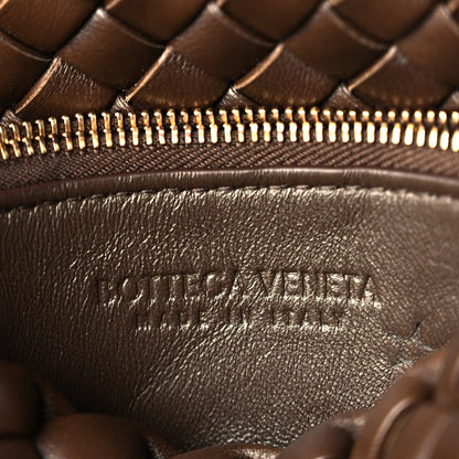 Bottega Veneta Nappa Intreccicio Padded Small Cobble Shoulder Bag Light Brown 5 of 8
