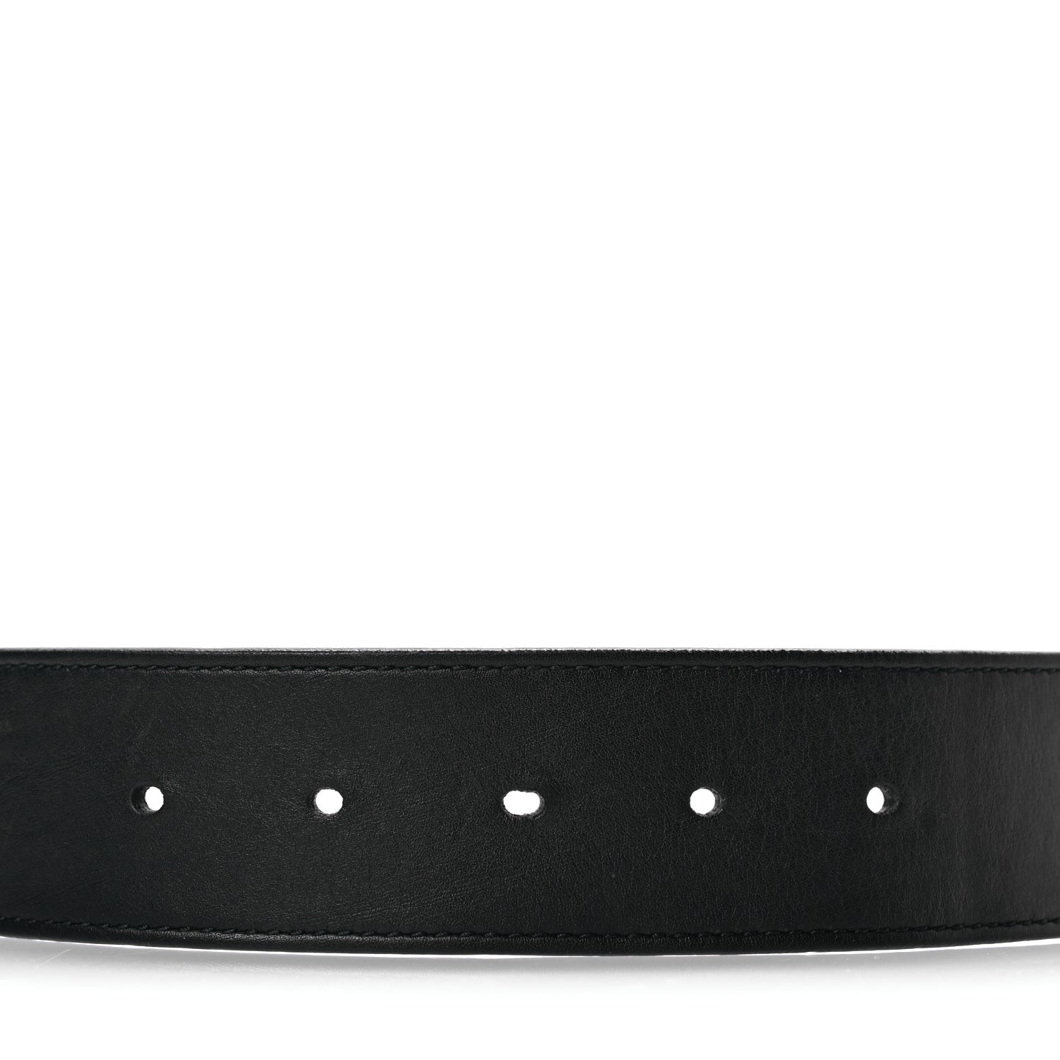 Gucci Calfskin Double G 40mm Belt 80 32 Black 3 of 5