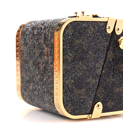 Louis Vuitton Satin Crystal Monogram Treasure Box 8 of 9