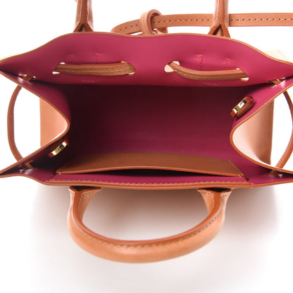 Mansur Gavriel Calfskin Mini Mini Sun Bag Cammello Dolly 5 of 8