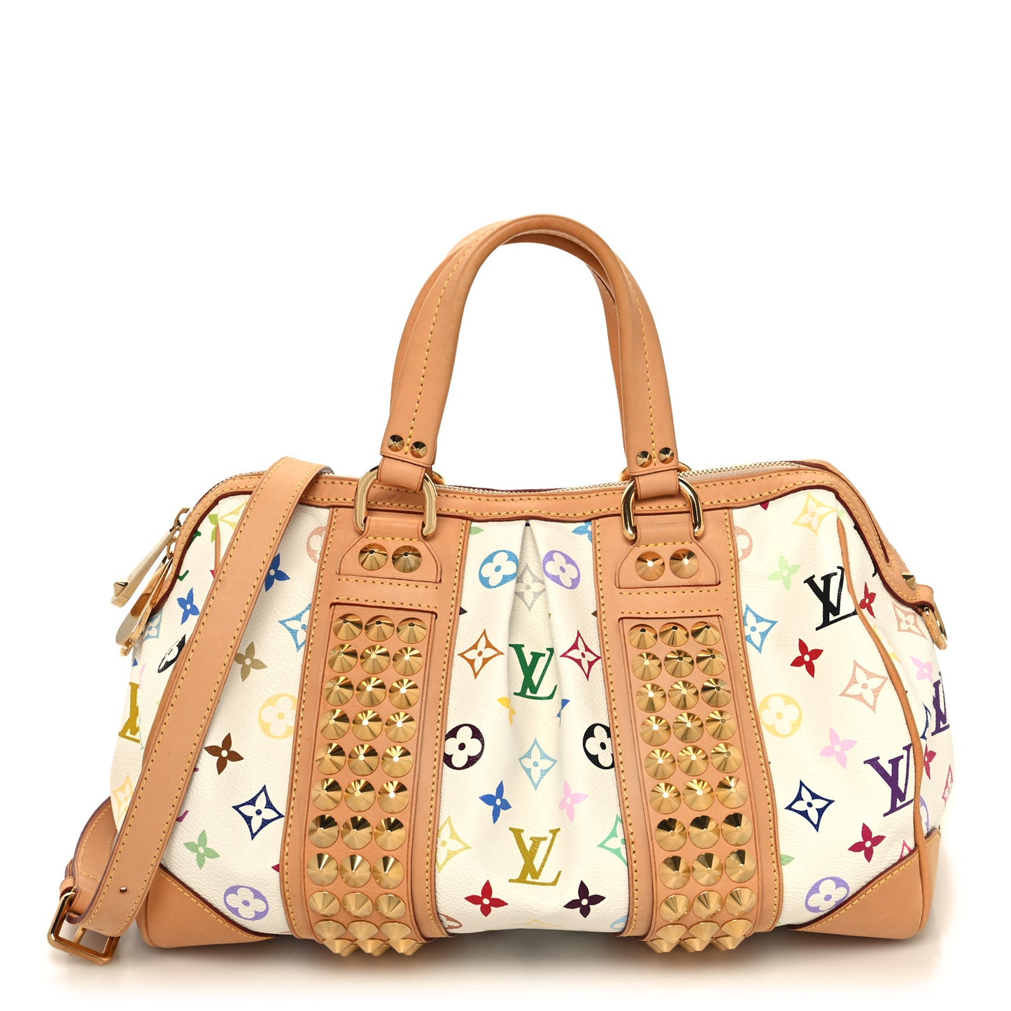 Monogram Multicolor Courtney MM White