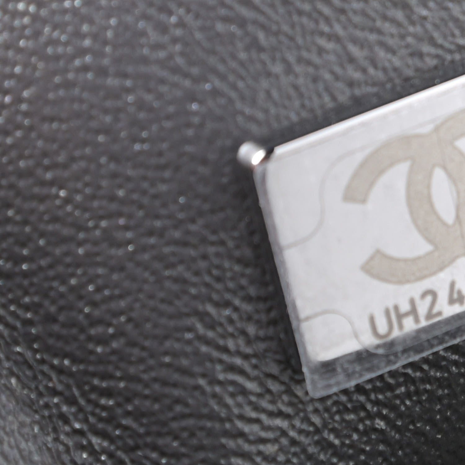 Chanel Metallic Lambskin Quilted Mini Rectangular Flap Silver 9 of 10