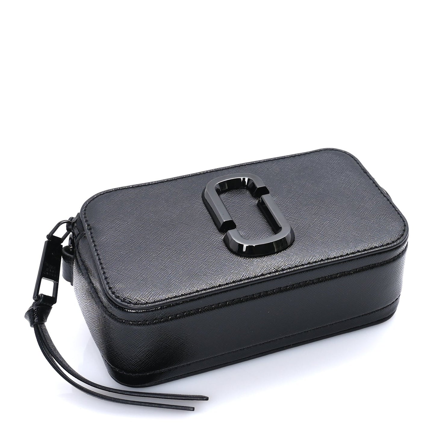 Saffiano Snapshot Camera Bag Black