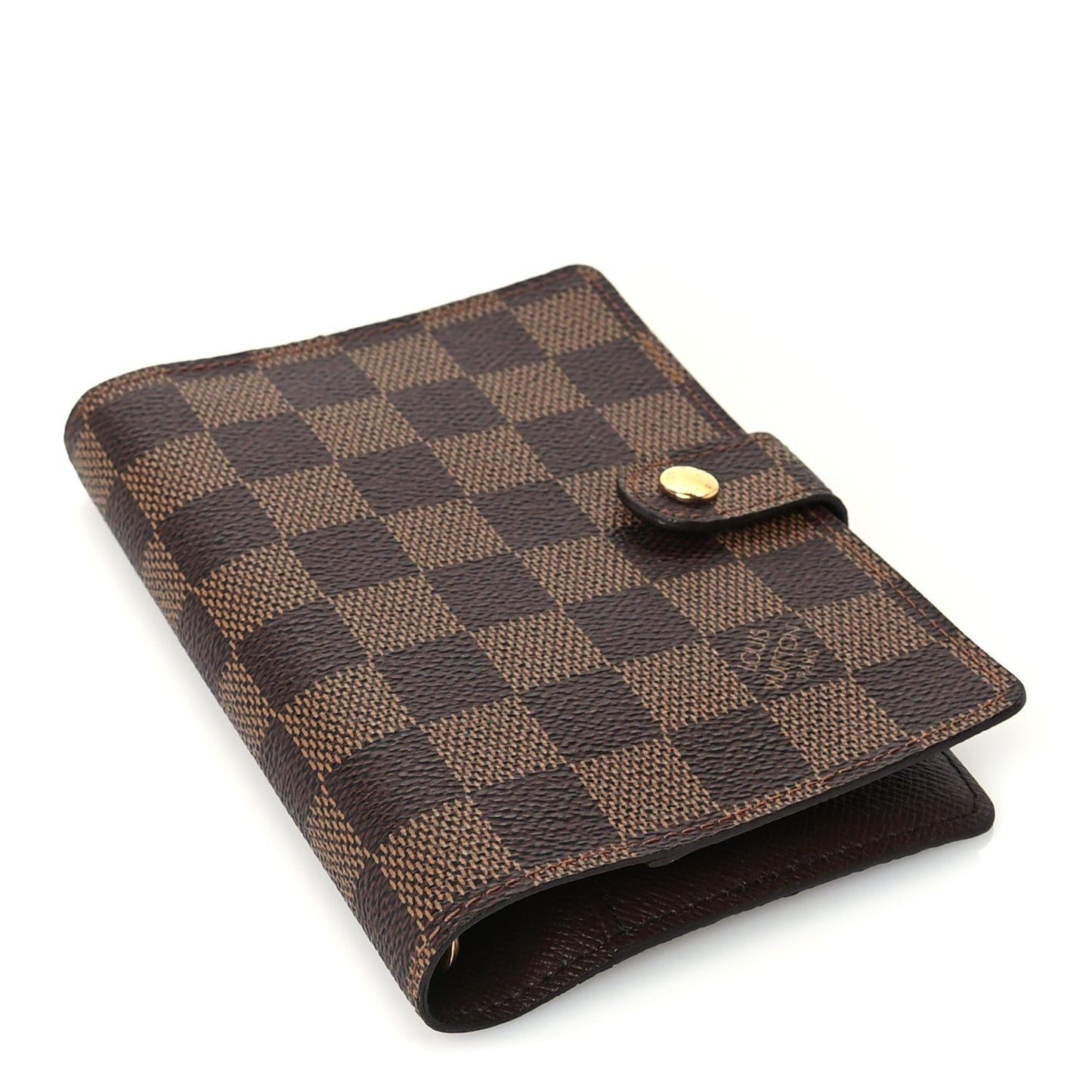Damier Ebene Small Ring Agenda Cover