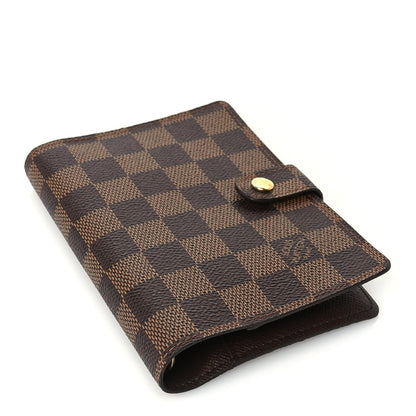 Louis Vuitton Damier Ebene Small Ring Agenda Cover 5 of 7