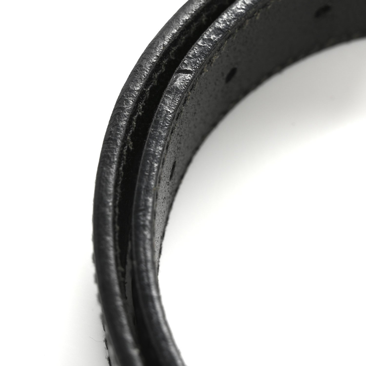 Gucci Calfskin InterLocking G Belt 85 34 Black 6 of 7