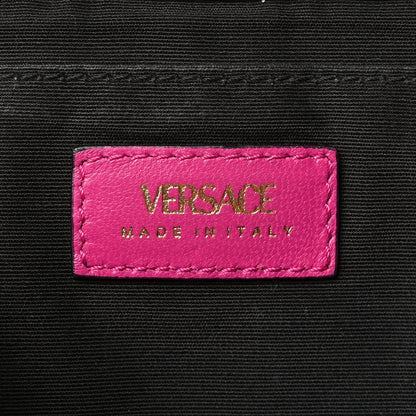 Versace Nappa Quilted Medusa Chain Crossbody Pink 5 of 8