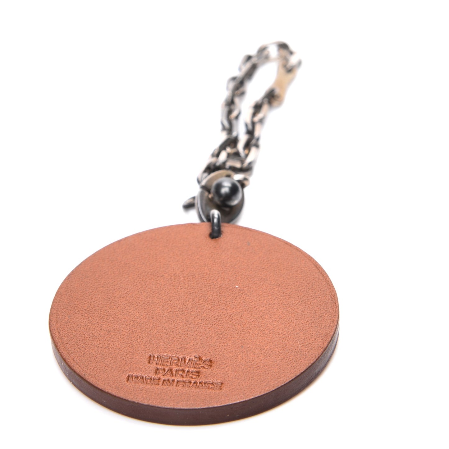 Barenia Horse Key Chain Fauve