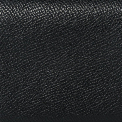 Hermes Epsom Calvi Duo Card Case Black 7 of 8