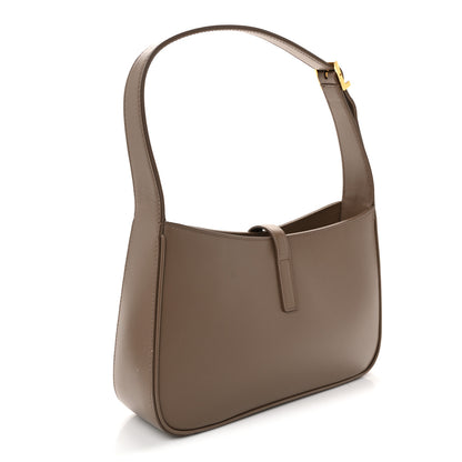 Saint Laurent Smooth Calfskin Le 5 A 7 Hobo Taupe 3 of 10