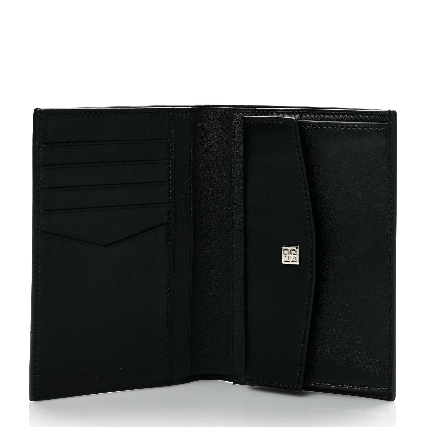 Givenchy Calfskin Elastic Panel Card Case Black 5 of 7