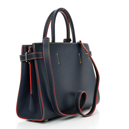 Louis Vuitton Epi Twist Tote Indigo 2 of 12