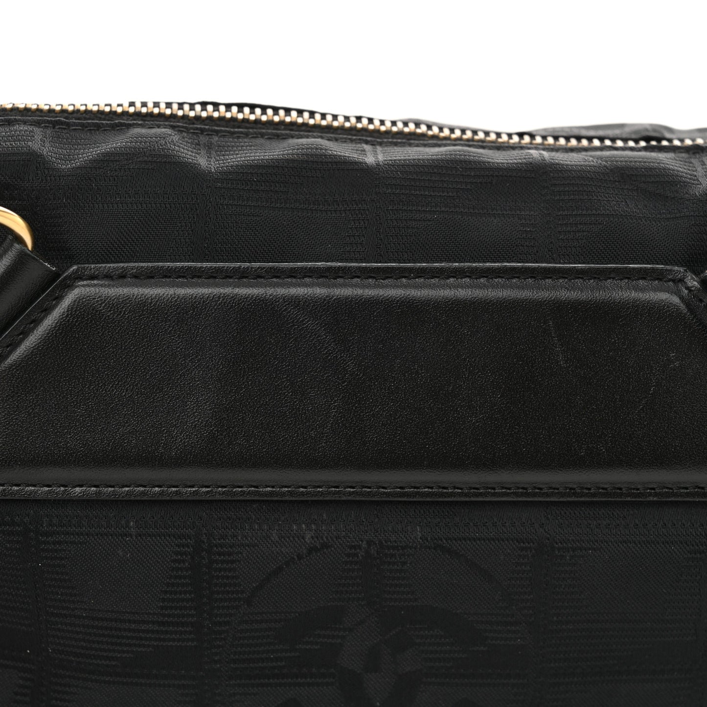 Nylon Sport Waist Bag Black