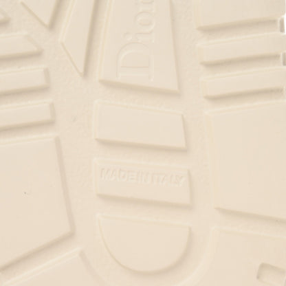 Christian Dior Laminated Sheepskin Cannage Dior Or Dioract Slide Sandals 39 Steel 7 of 7