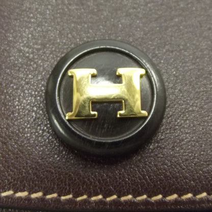 Hermes Chevre Leather Pochette Rio Brown 9 of 9