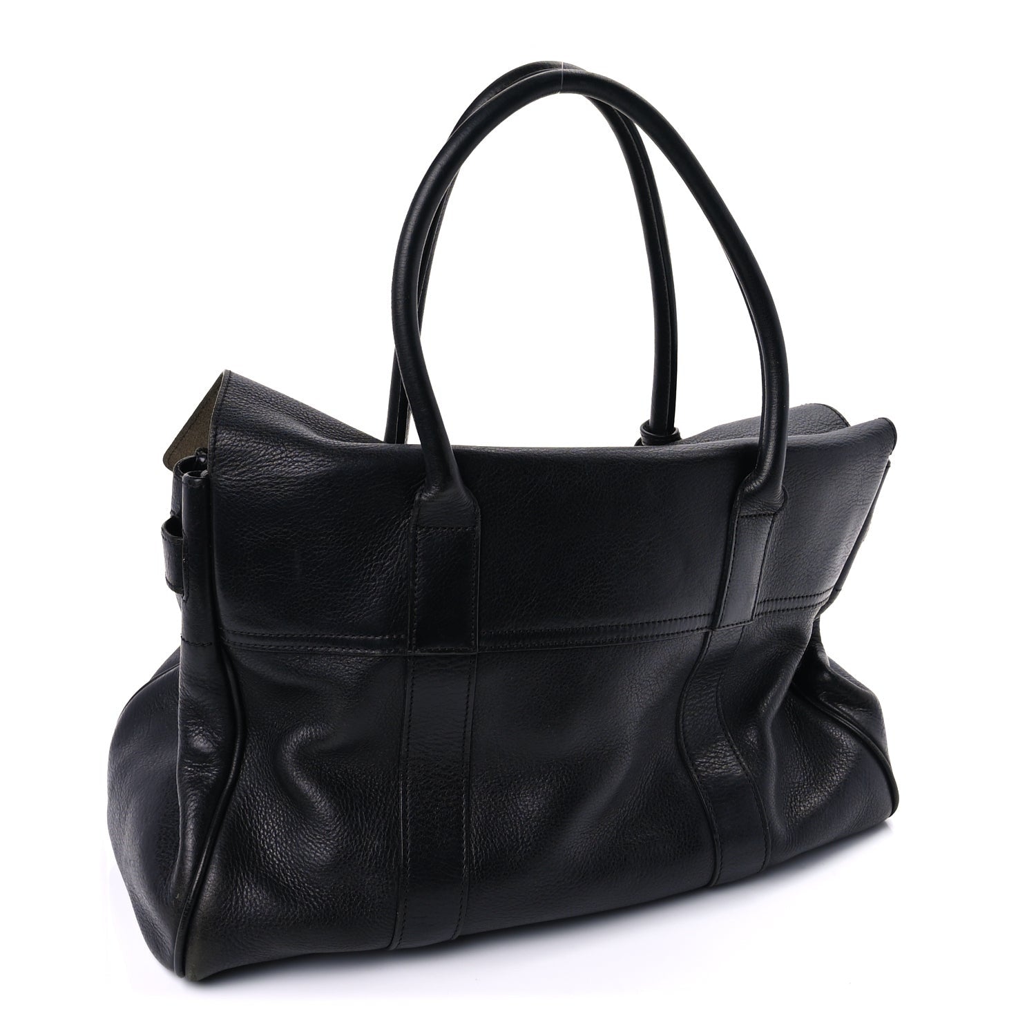 Mulberry Natural Leather Bayswater Black 2 of 7
