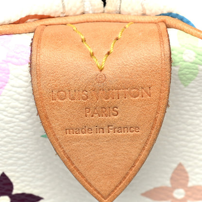 Louis Vuitton Monogram Speedy 30 White 5 of 8
