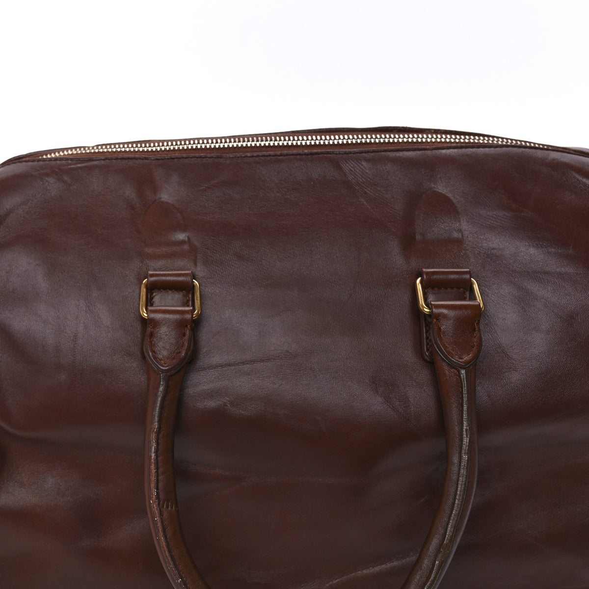 Calfskin Classic Duffle 6  Havane