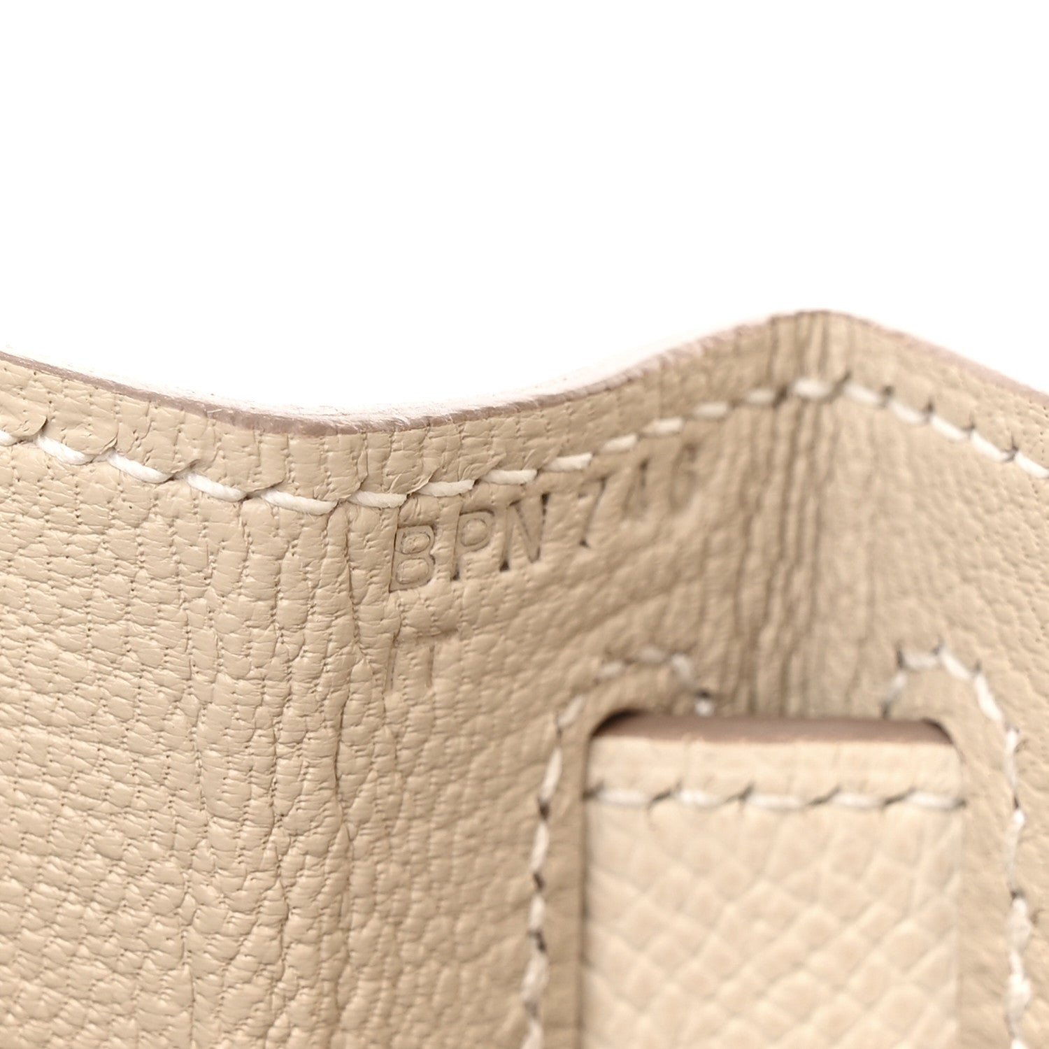 Hermes Epsom Kelly Sellier 28 Craie 7 of 11