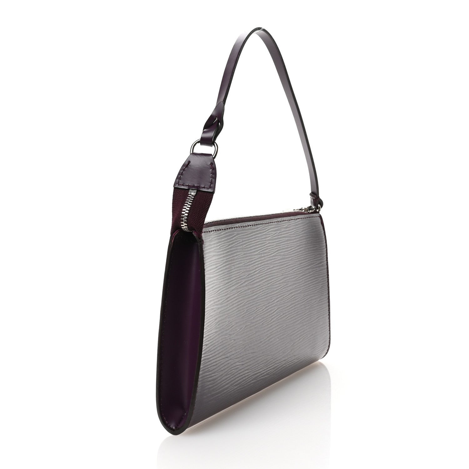 Louis Vuitton Epi Pochette Accessories 24 Cassis 2 of 7